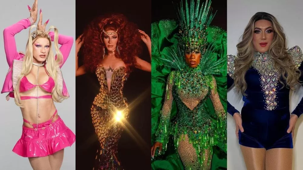 Realness em Fortaleza: festa reúne estrelas de Drag Race Brasil e artistas cearenses