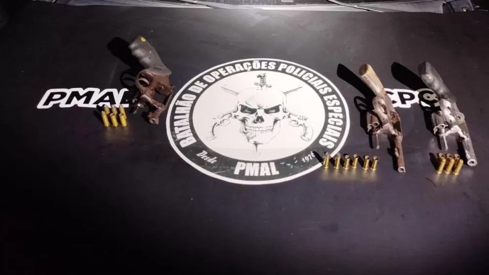Três líderes de facção são mortos em confronto com a polícia na parte alta de Maceió