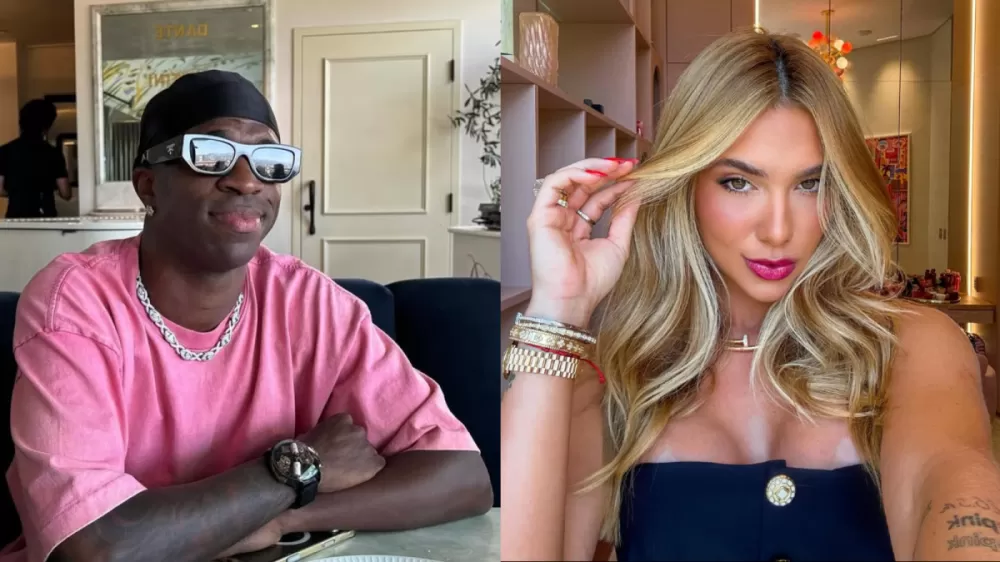 Internautas detonam comercial de Vini Jr após assumir namoro com Virginia