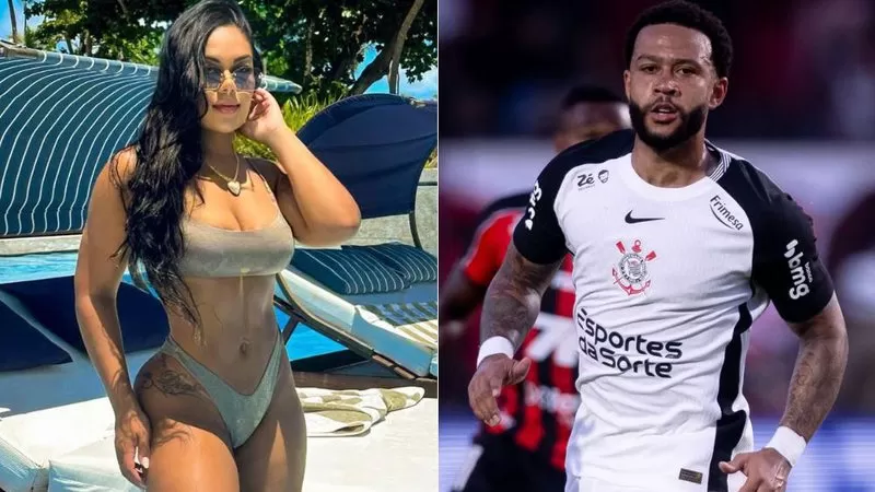 Vazam fotos de Depay com jornalista baiana, que garantiu ao BNews estar grávida do jogador; confira