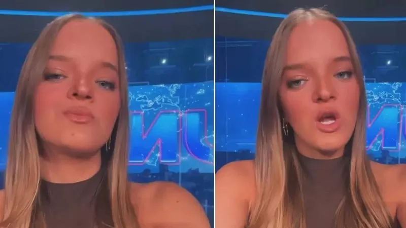 Rafa Justus surge na bancada do JN e surpreende fãs; assista