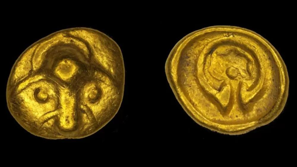 Moeda de ouro de mais de dois mil anos é encontrada na Alemanha