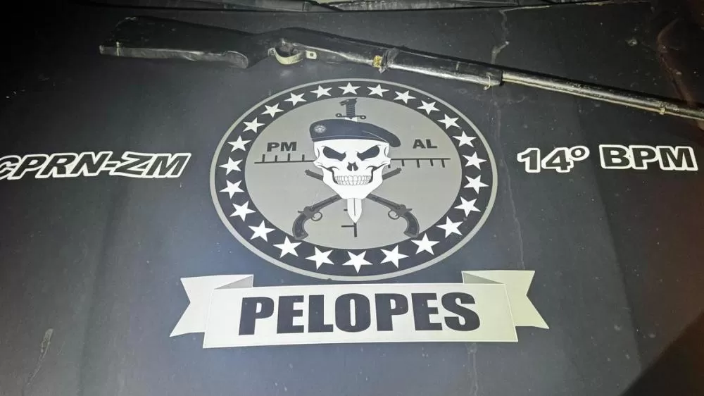 PM cumpre mandado de prisão após tentativa de homicídio em Joaquim Gomes