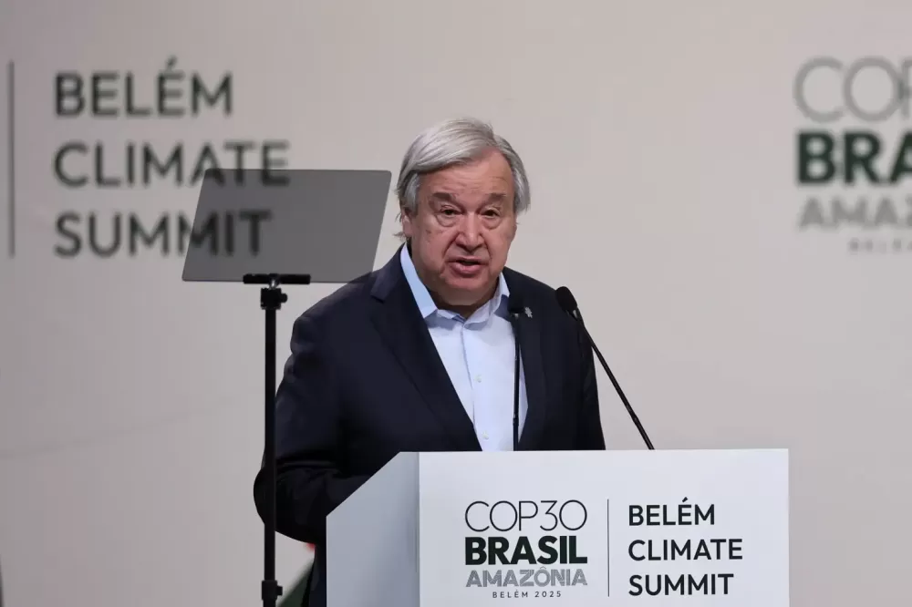 “Liderem ou serão levados à ruína”, diz secretário-geral da ONU a líderes na COP30