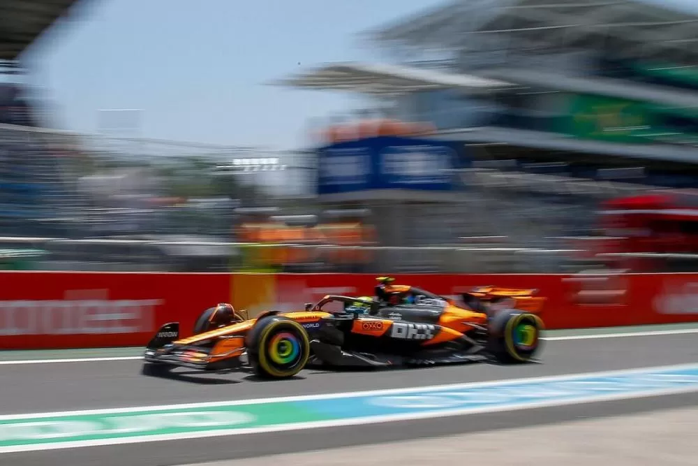 Norris lidera 1º treino livre do GP de São Paulo; Bortoleto é 5º
