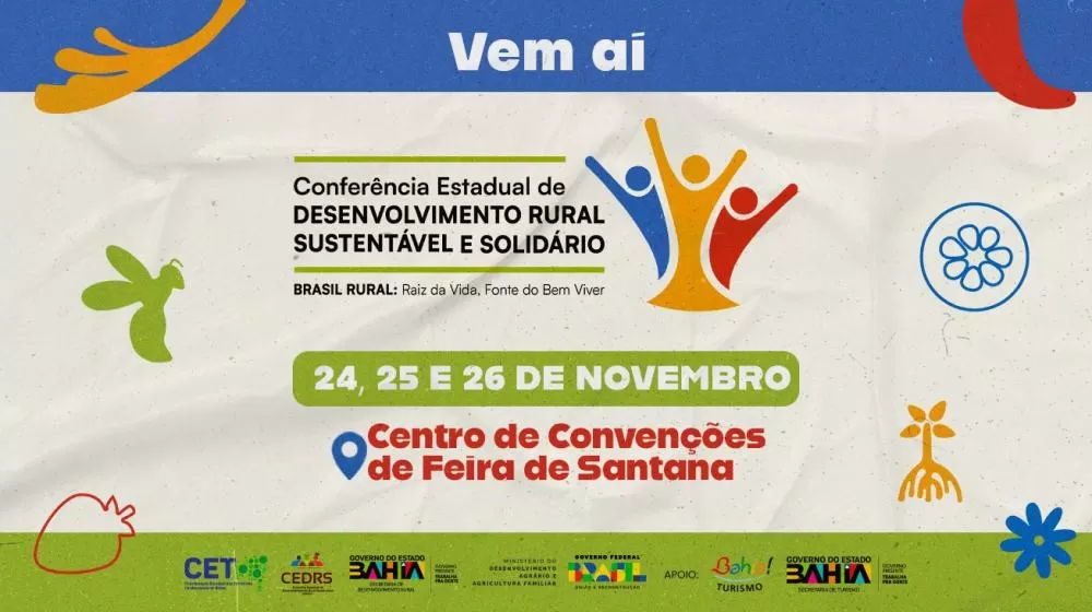 Vozes do campo: SDR anuncia data para a 3ª Conferência Estadual de Desenvolvimento Rural.