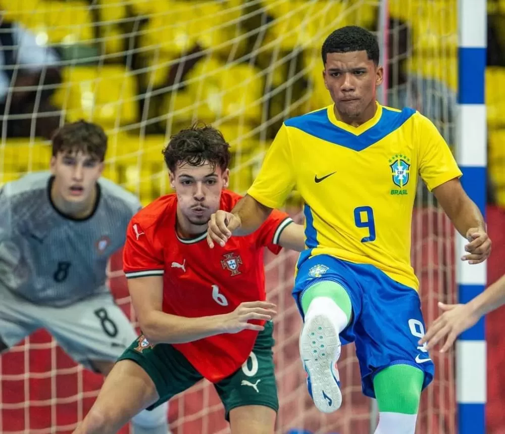 Pivô do Sport decide título com a Seleção Brasileira sub-17 de futsal