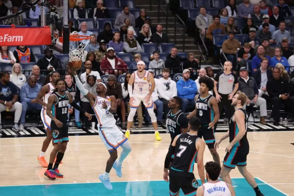 Shai Gildeous-Alexander comanda virada do líder Thunder em Memphis após 2º tempo “perfeito”