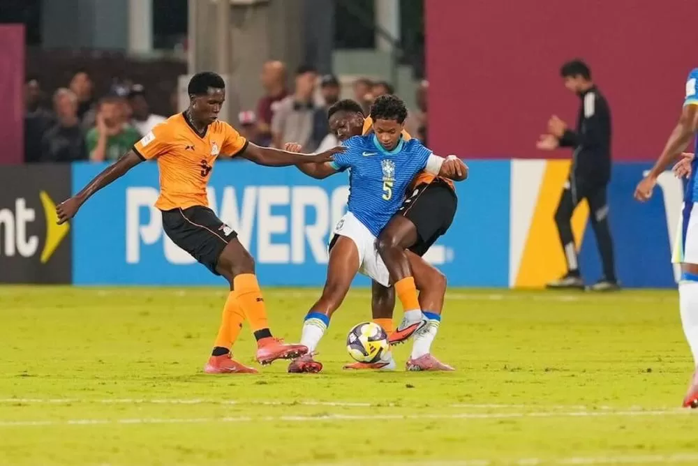 Mundial sub-17: Brasil arranca empate contra Zâmbia e avança na primeira colocação de seu grupo