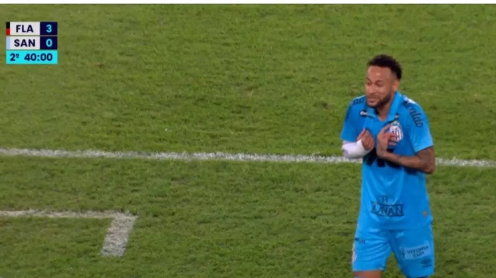 De ídolo a problema? Neymar vira alvo de críticas dentro do Santos após noite tensa no Maracanã