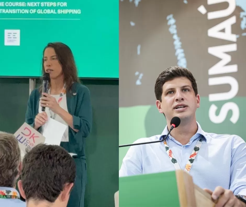 Raquel e João levam ações do governo para a COP 30