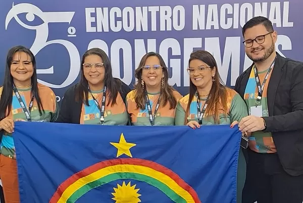 Representantes de bezerros participaram do 25º encontro nacional do congemas em brasília.