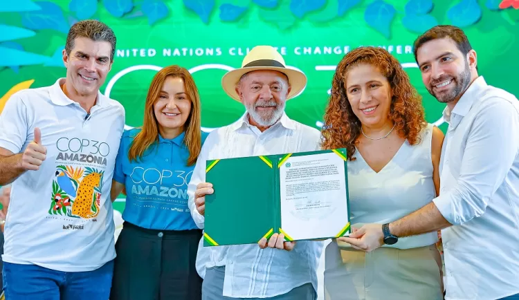 Lula destaca importância da COP30 no Pará, visita obras e anuncia investimentos no Estado.