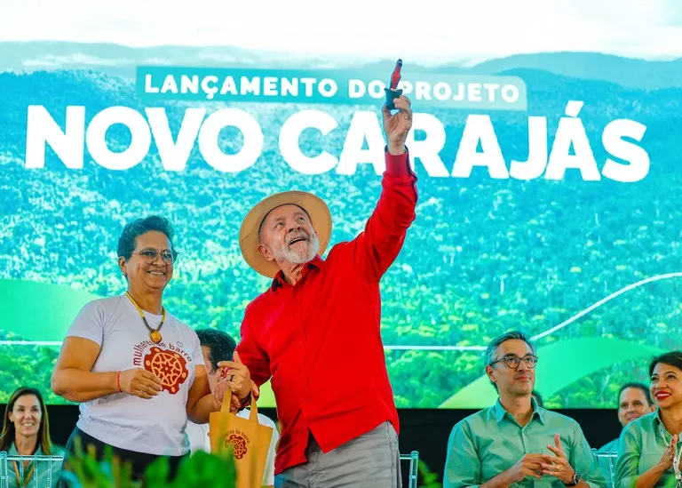 Lula anuncia projeto Novo Carajás, com investimentos de R$ 70 bi da Vale em mineração.