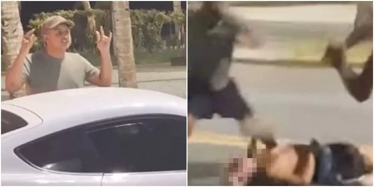 Porsche de motorista que espancou idoso com é localizado pela polícia; saiba mais.