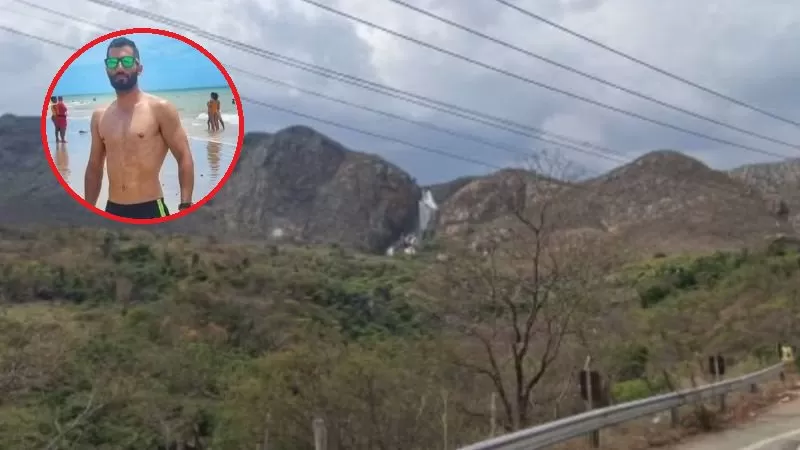 Homem desaparece após cair de cachoeira na Bahia enquanto tentava tirar foto.