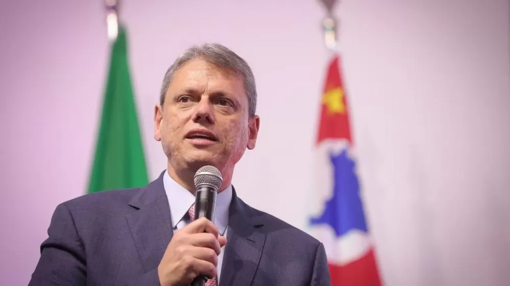 “Em SP e no Brasil, lugar de bandido é na cadeia”, diz Tarcísio