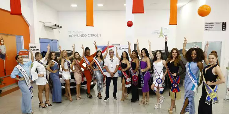 Rainha das Rainhas 2025: candidatas visitam concessionária e conhecem o carro prêmio do concurso