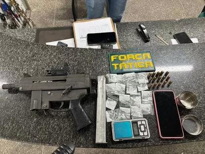 Submetralhadora artesanal é apreendida por PM no Ceará