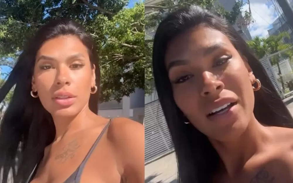 Vídeo! Pocah grava momento em que é chamada de 'baranga' por policial