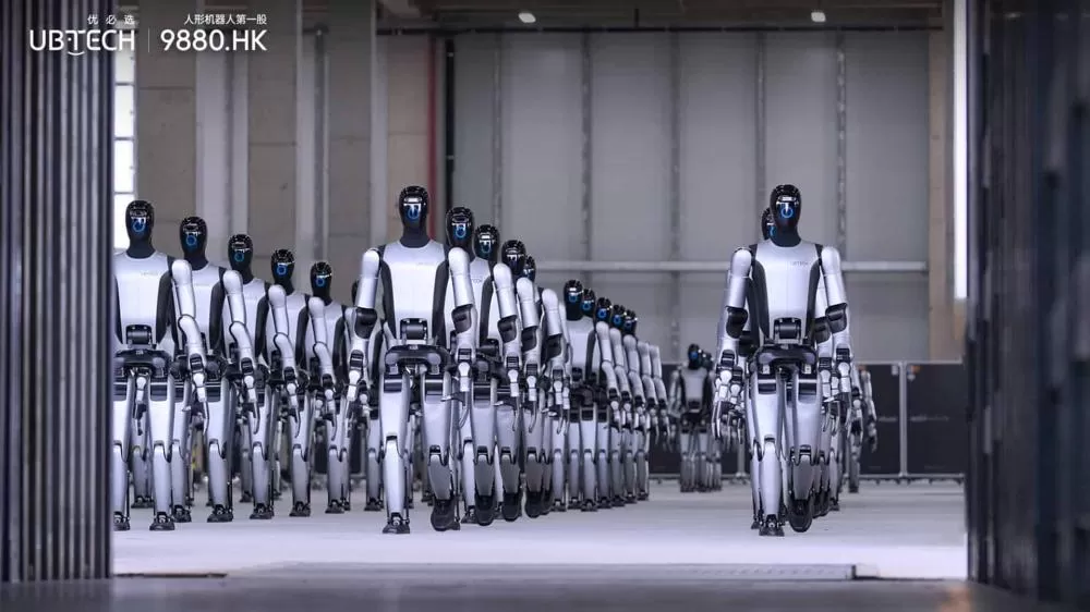 China vai usar robôs humanoides para patrulhar fronteiras