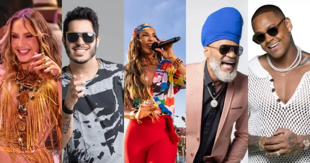 Música do Carnaval: Confira as apostas dos artistas baianos para o Carnaval de Salvador