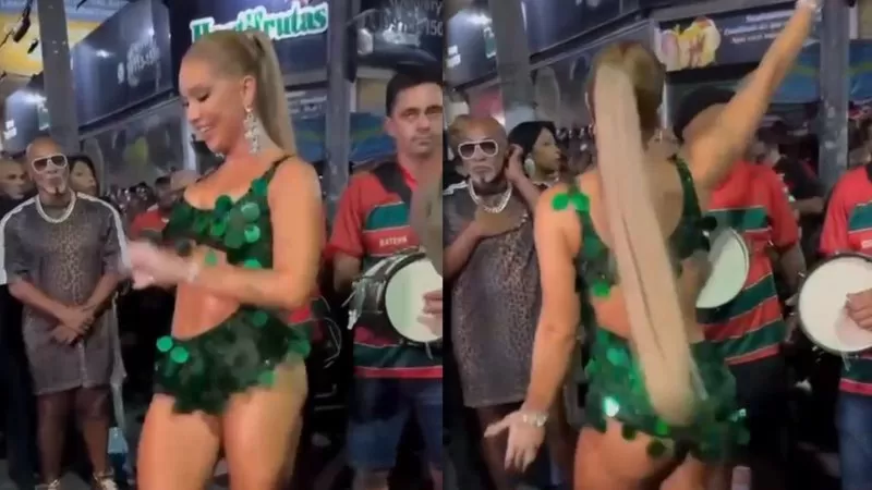 Professor de dança joga duro com Virgínia durante ensaio da Grande Rio; veja