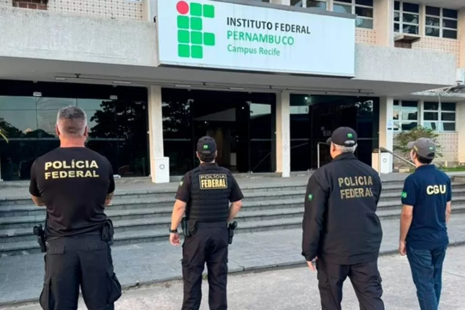 Fraude de R$ 22 milhões em licitação de merenda no IFPE é alvo de operação federal.