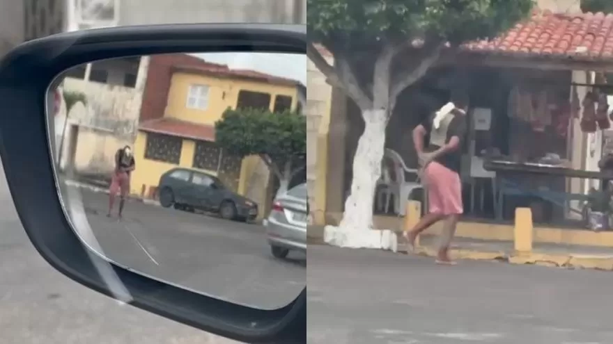 Homem pula de carro com braços amarrados e escapa de sequestro no Ceará