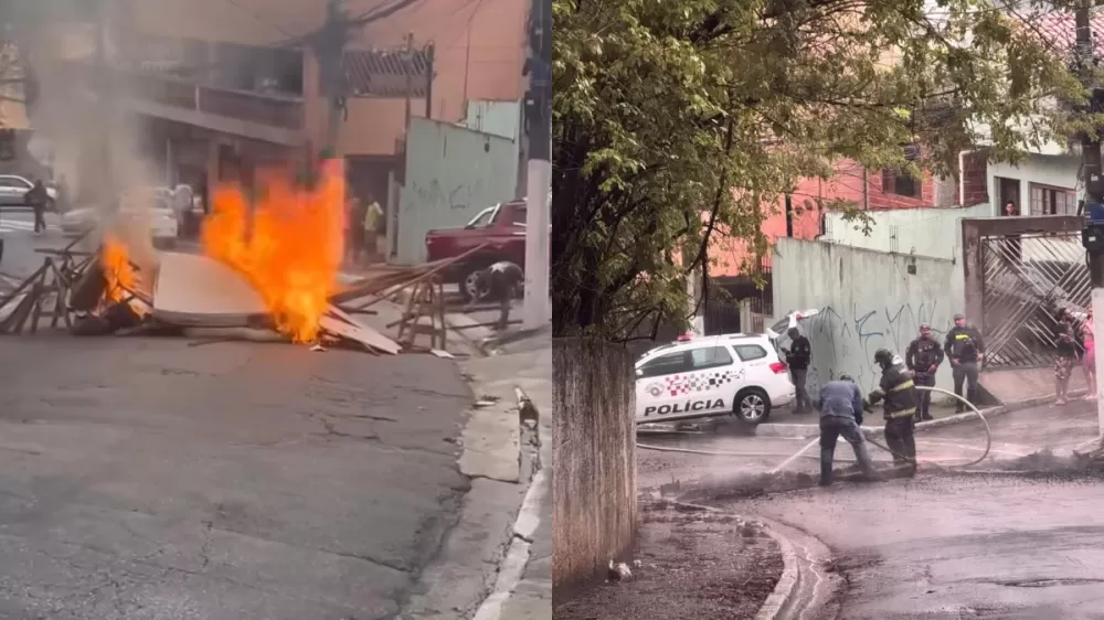 Protestos contra Enel se espalham em SP; 350 mil imóveis seguem sem luz.