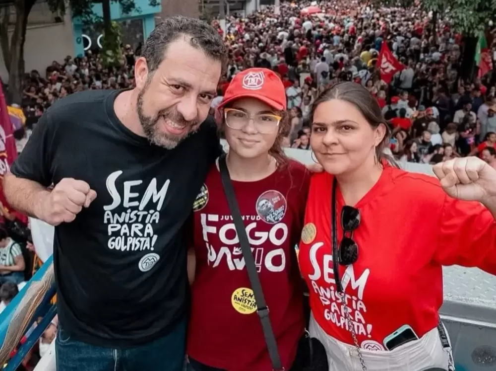 Esposa de Boulos anuncia pré-candidatura à Câmara dos Deputados em 2026