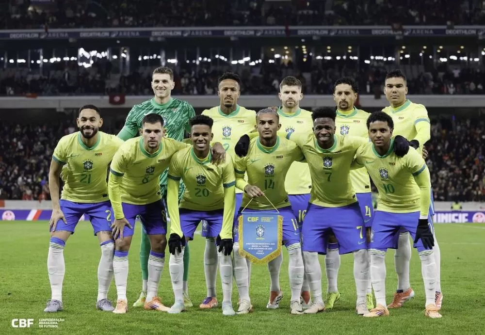 Seleção brasileira termina 2025 em quinto no ranking da Fifa; Espanha lidera