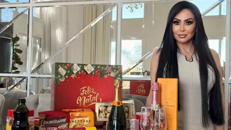 Influenciadora responde críticas por cestas de Natal com itens de luxo: “Prefiro errar por excesso”
