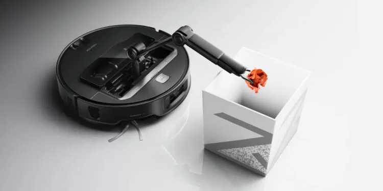 Descubra o Roborock G30 e seu braço articulado para facilitar a limpeza