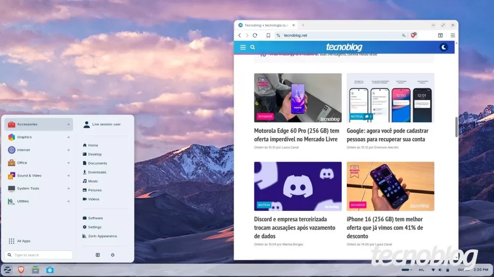 Zorin Linux atinge 2 milhões de downloads após Windows 10 perder suporte