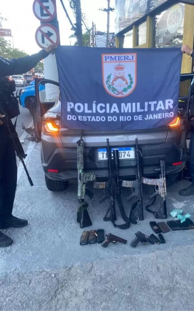 Perseguição policial em Niterói tem mortos, presos e fuzis apreendidos