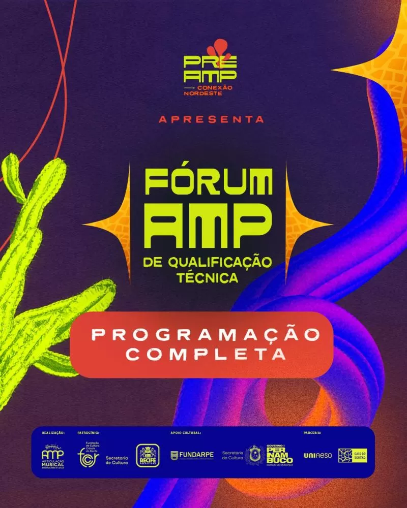 ÚLTIMOS DIAS DE INSCRIÇÃO: 2° Fórum AMP de Qualificação Técnica integra programação do Festival PREAMP 2026.