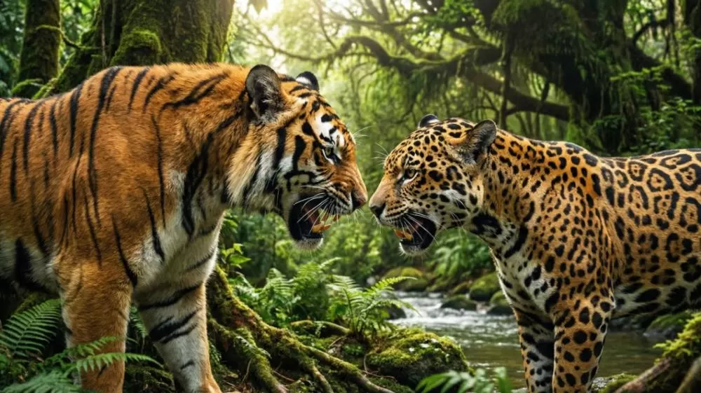 Qual a diferença entre tigre, onça e leão e por que no Brasil só há onças-pintadas