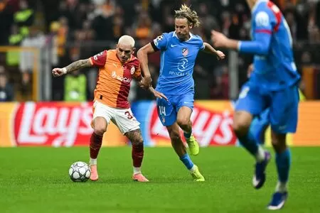 Atlético de Madrid empata na visita ao Galatasaray; Eintracht é eliminado da Champions