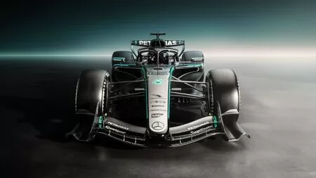 A Mercedes apresenta o novo carro para a disputa da temporada de 2026 da Fórmula 1