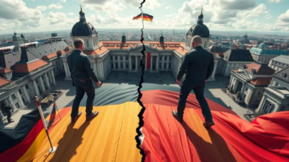 “A Alemanha está se dividindo entre esquerda e direita, com o centro espremido no meio”