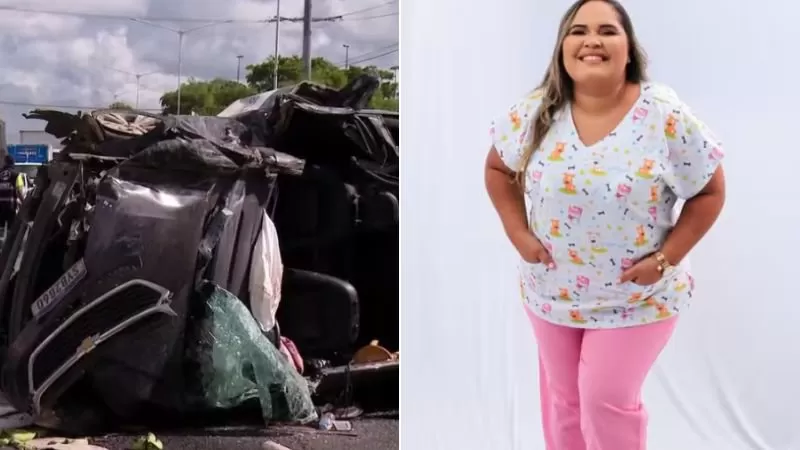 Mulher que acompanhava mãe para hemodiálise morre em grave acidente na BR-324