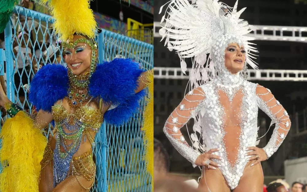 Sabrina Sato, Viviane Araujo e mais rainhas desfilam no segundo dia de ensaio técnico na Sapucaí