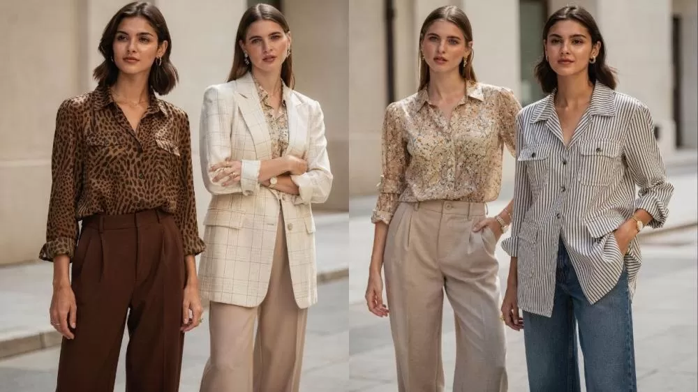 Aprenda a combinar estampas para deixar o seu look leve e elegante para o dia a dia