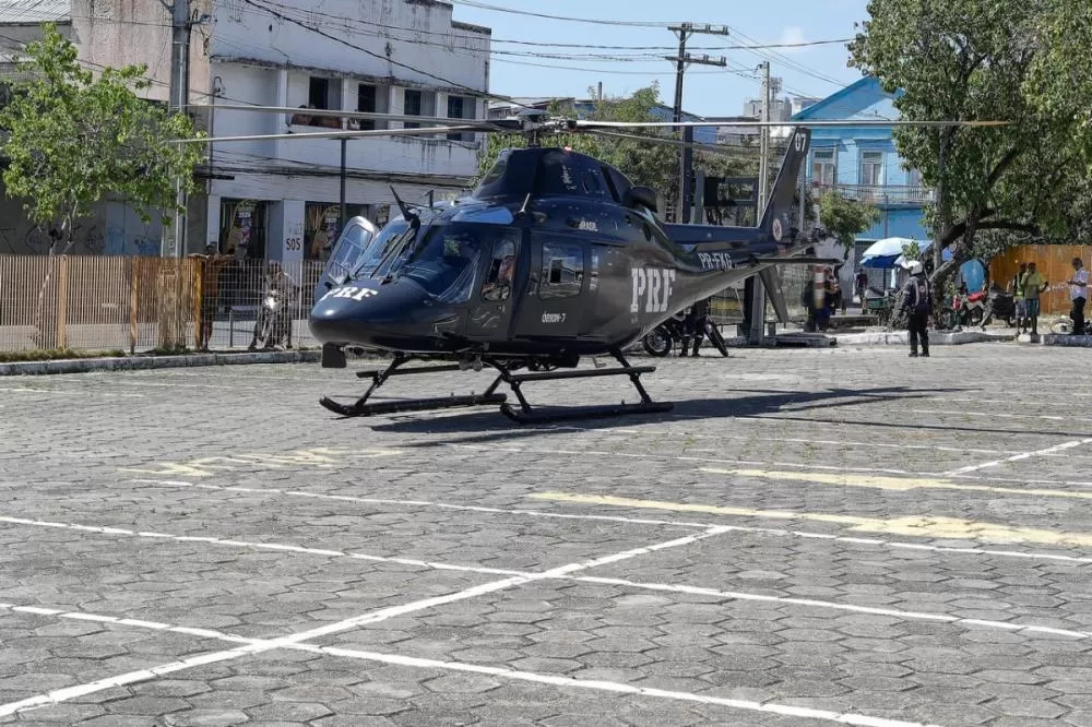 Carnaval 2026: com helicóptero, Samu simula atendimento de urgência para o Galo da Madrugada