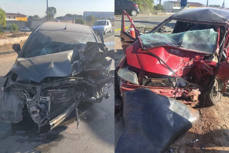 Colisão frontal na BR-423 deixa um morto e dois feridos em Lajedo, no Agreste