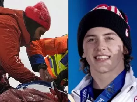 Jogos de Inverno: tricampeão olímpico sofre forte queda em treino e é retirado de maca da pista