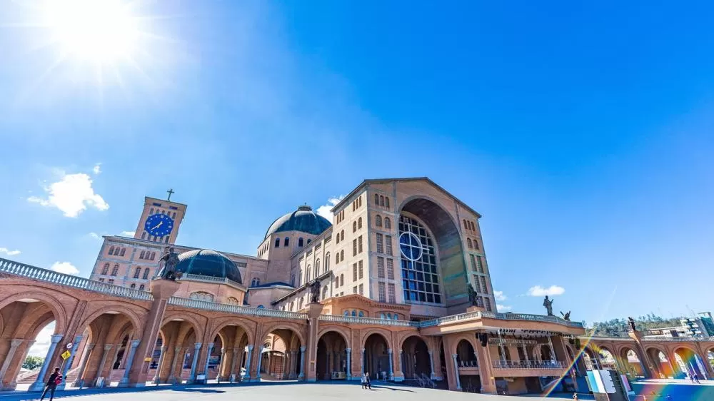 Essa cidade do interior paulista é o maior destino de turismo religioso do Brasil