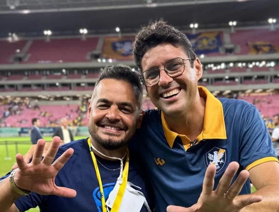 Prefeito de Camaragibe sai em defesa de presidente do Retrô após acusação de racismo: “Cara do bem”