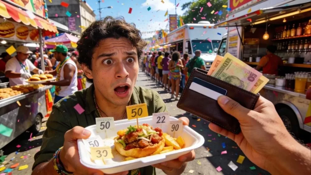 Quanto custa comer fora todos os dias de folia no Carnaval